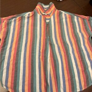 Madewell Women’s Multicolor Striped Shirt